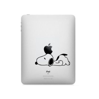 Incase Macbook  Case on Snoopy Vinyl Decal For Ipad Or Macbook Air