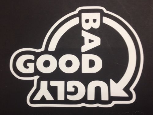 Good bad ugly jeep sticker #3